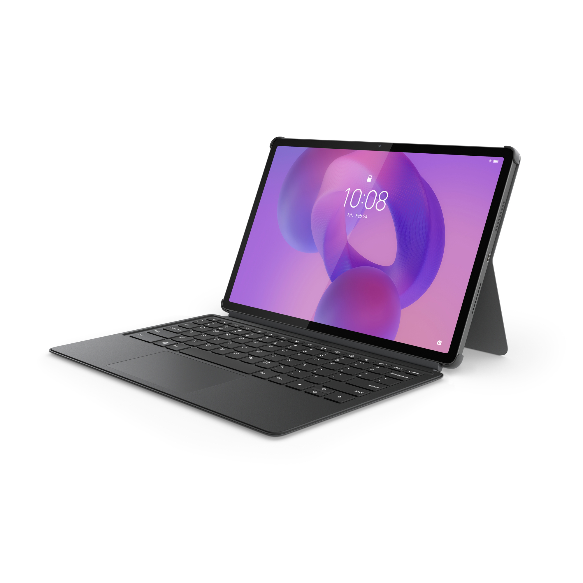 Клавіатура Lenovo Idea Tab Pro KB Pack Grey UA (ZG38C06013