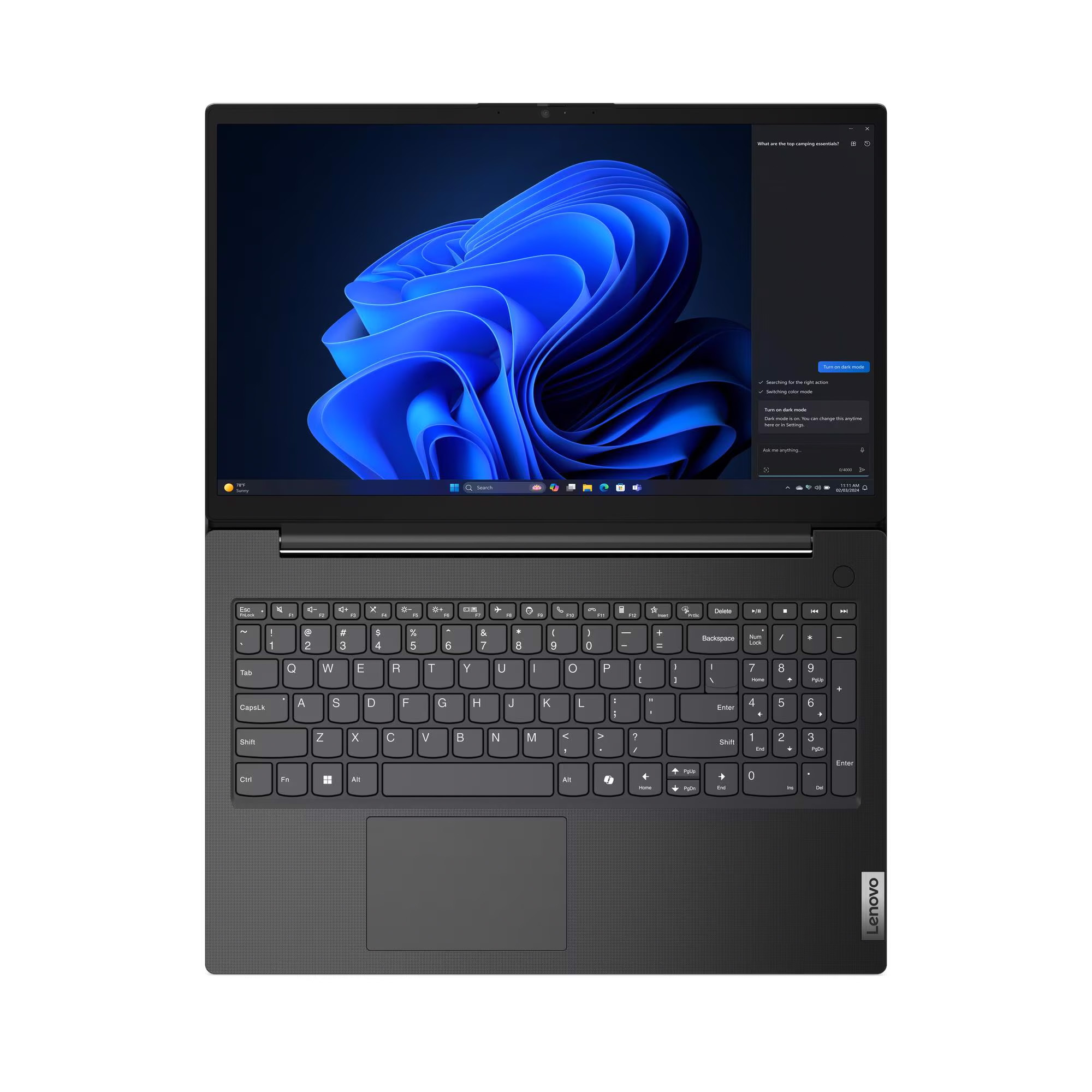 Ноутбук Lenovo V15 G5 IRL Business Black (83GWA03VRA) - купить в