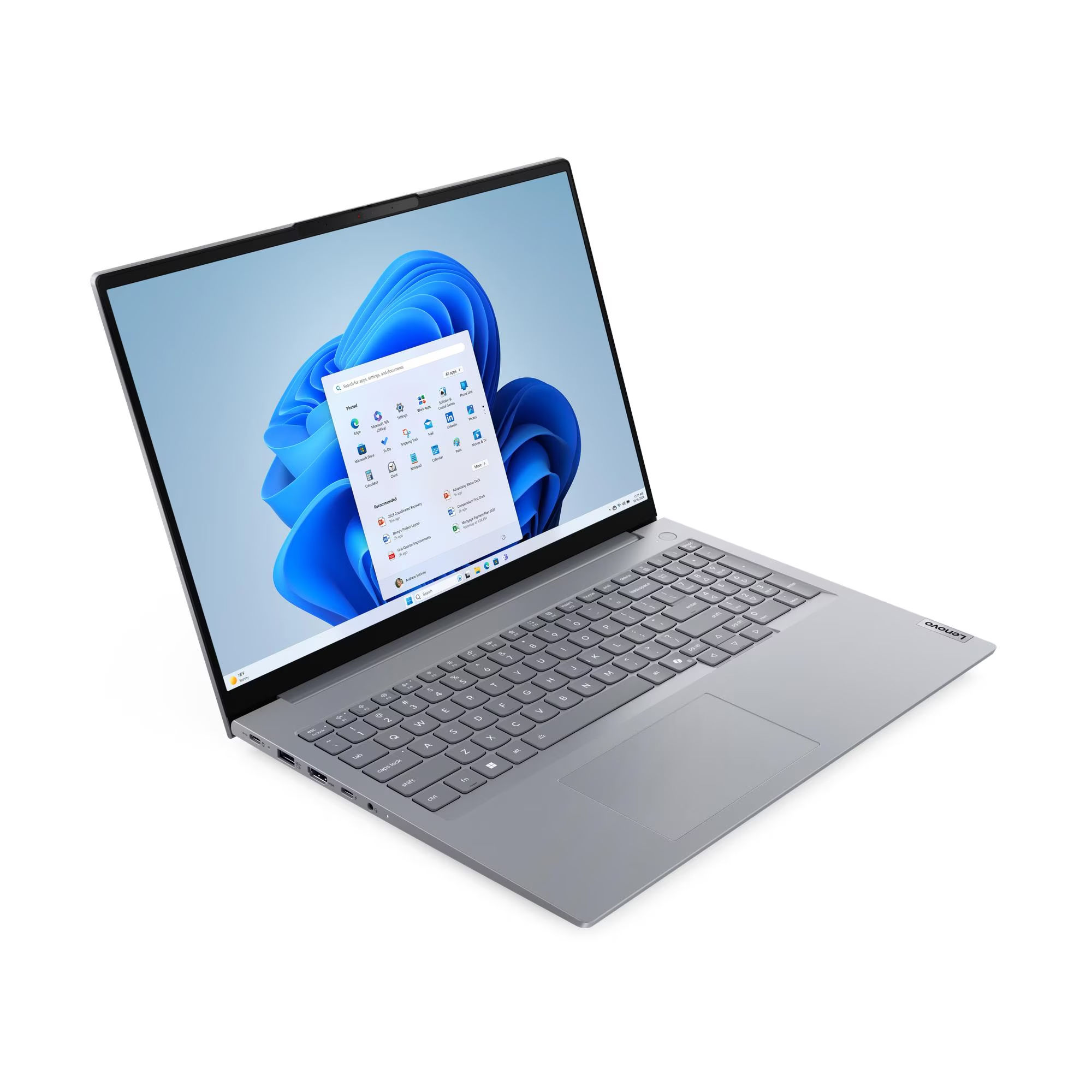 Ноутбук ThinkBook 16 G9 IRL Arctic Grey (21US005URA). Официальный