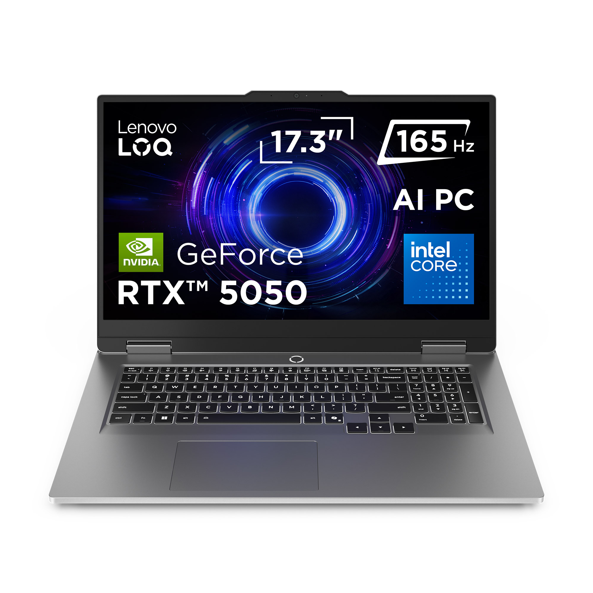 Ноутбук Lenovo LOQ 17IRX10 Luna Grey (83JH00B6RA). Официальный