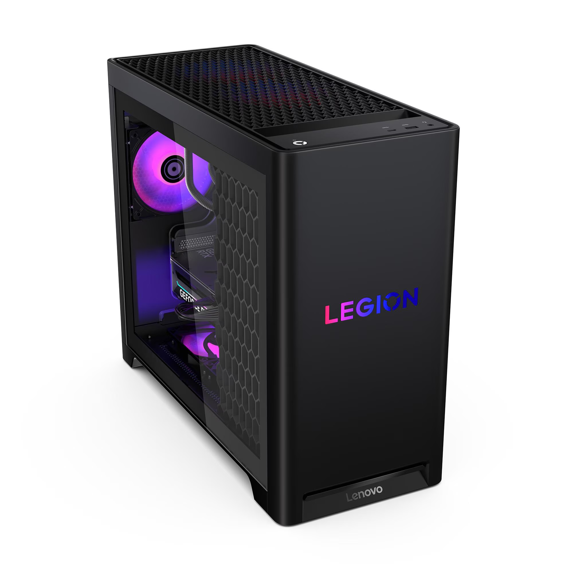 Lenovo LEGION T530 Core i3-8100 RX560搭載 Компьютер Lenovo Legion T5 30IAS10 Eclipse Black (90YA0090UL