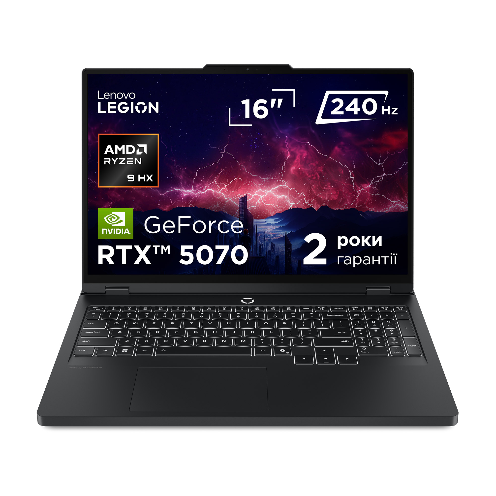 Ноутбук Lenovo Legion Pro 5 16ADR10 Eclipse Black (83LT005TRA Ноутбук Lenovo Legion Pro 5 16ADR10 Eclipse Black (83LT005TRA