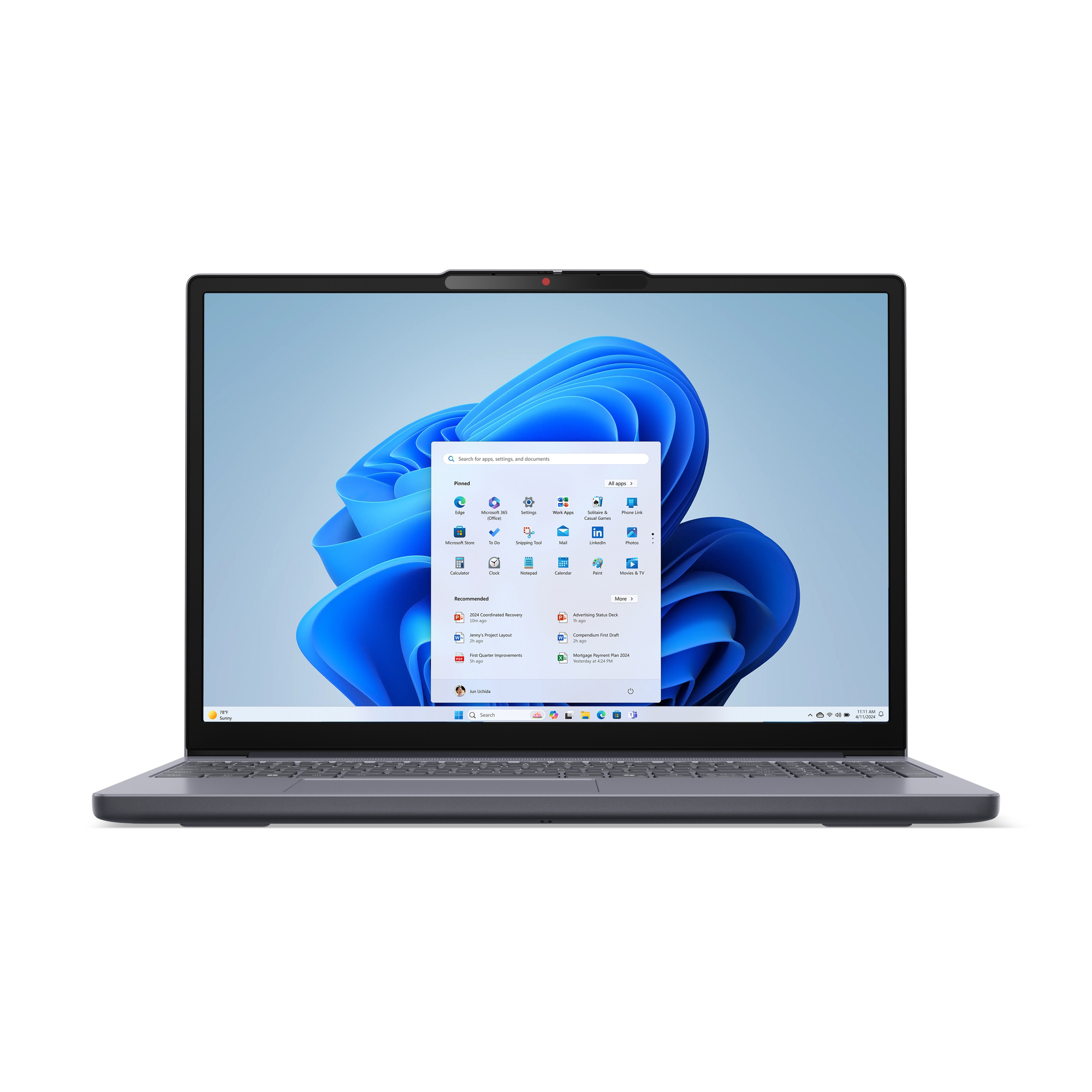 Ноутбук IdeaPad Slim 3 15ARP10 Luna Grey (83K700TXRA). Офіційний