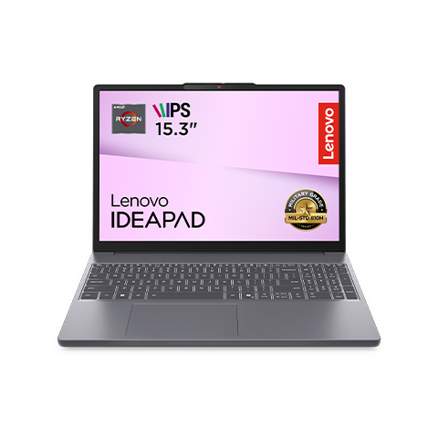Ноутбук IdeaPad Slim 3 15ARP10 Luna Grey (83K700TYRA)