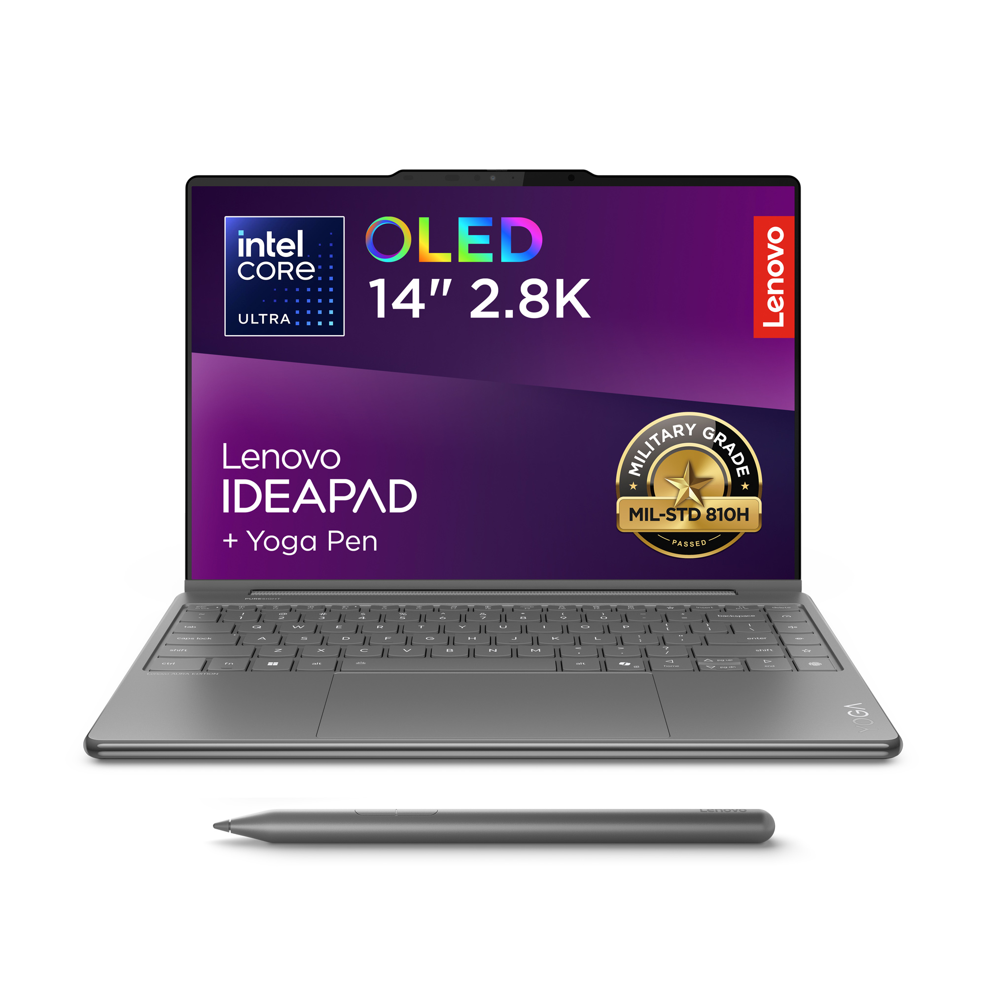 Ноутбук Yoga 9 2-in-1 14ILL10 Luna Grey (83LC0050RA) - придбати в