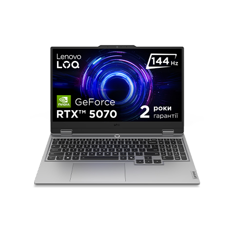 Ноутбук Lenovo LOQ 15IRX10 Luna Grey (83JE01H1RA)