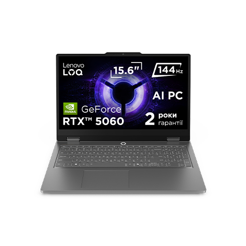 Ноутбук Lenovo LOQ Essential 15IRX11 Luna Grey (83SC009PRA)